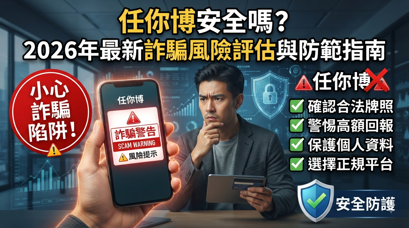 任你博安全嗎？2026年最新詐騙風險評估與防範指南